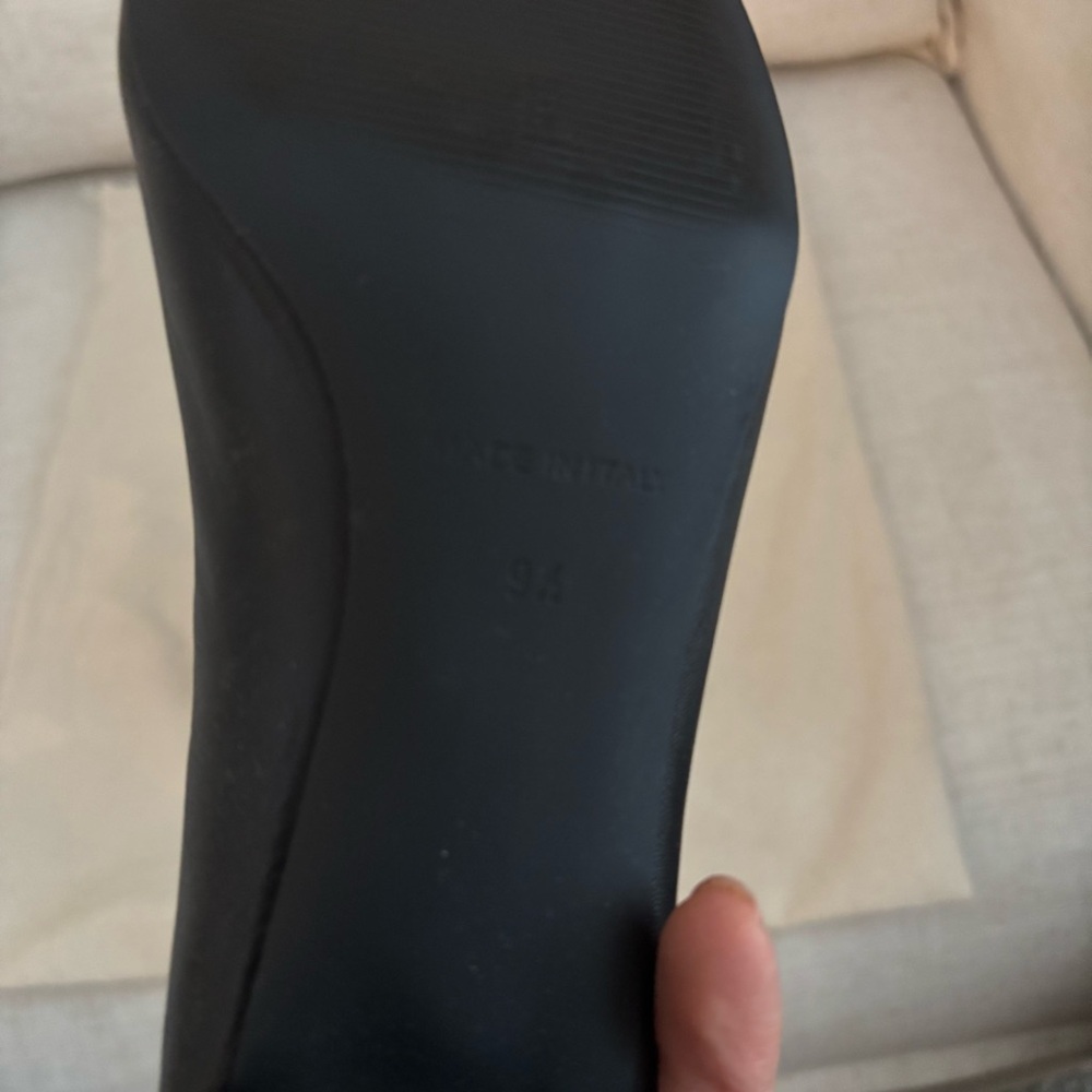 Everlane day heel in black leather - Picture 7 of 8
